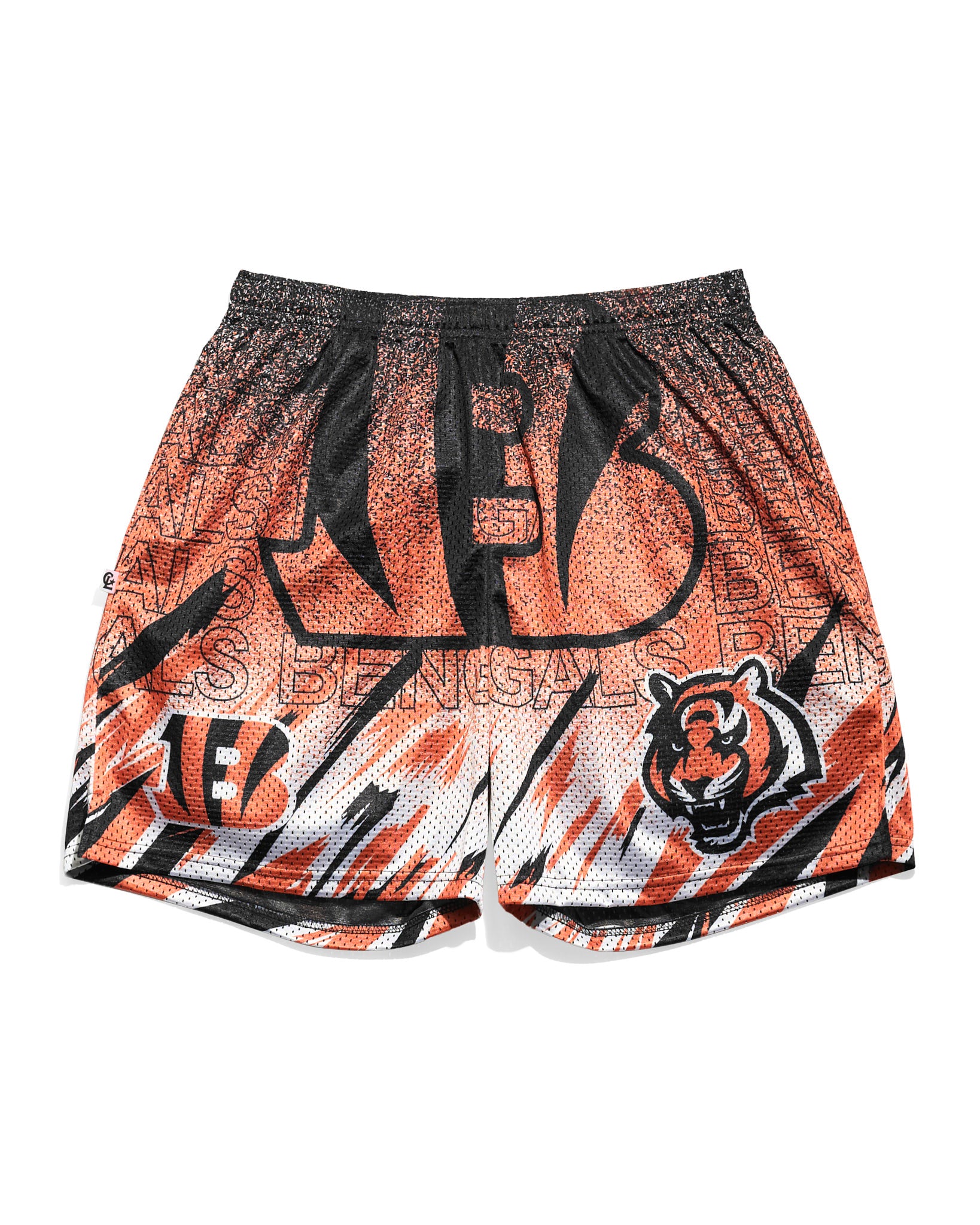 Cincinnati Bengals Sketch Retro Shorts