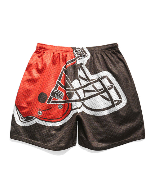 NFL Cleveland Browns Big Logo Retro Shorts 2XL