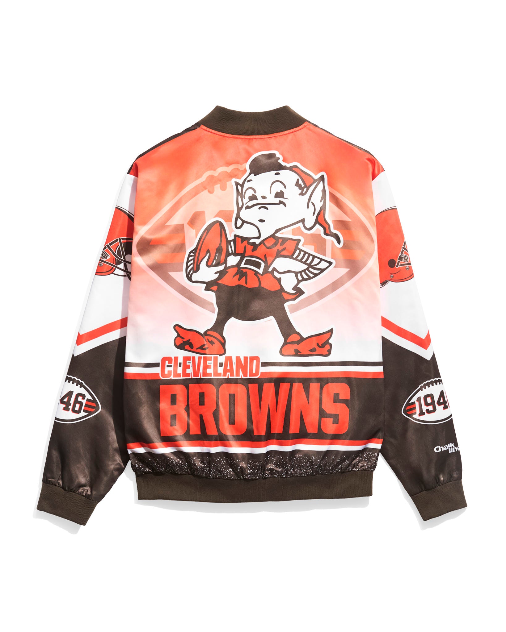 Cleveland Browns Fanimation Satin Jacket