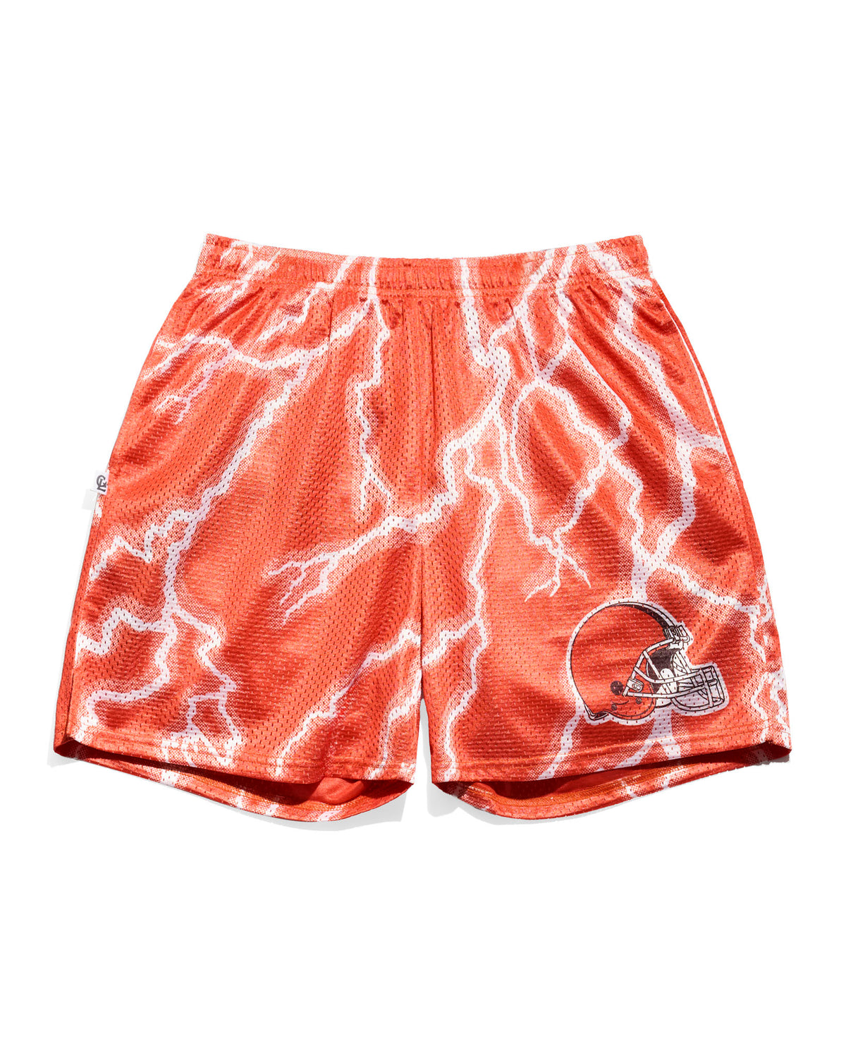 Cleveland Browns Lightning Retro Shorts