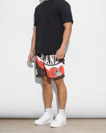 Cleveland Browns Saw Blade Retro Shorts