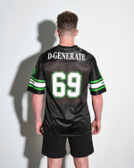 D-Generation X DX 69 Black Football Jersey