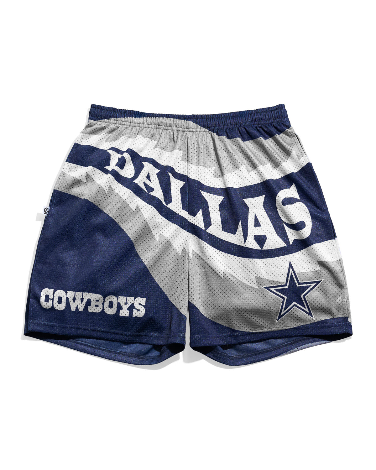 Dallas Cowboys Saw Blade Retro Shorts