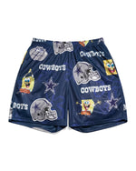 Dallas Cowboys & SpongeBob SquarePants Retro Shorts