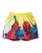 Deadpool Comic Art Retro Shorts