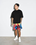 Deadpool Comic Art Retro Shorts