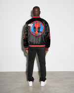 Deadpool Quilted Satin Jacket