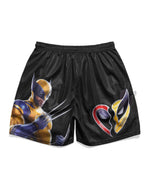 Deadpool & Wolverine Best Friends Retro Shorts