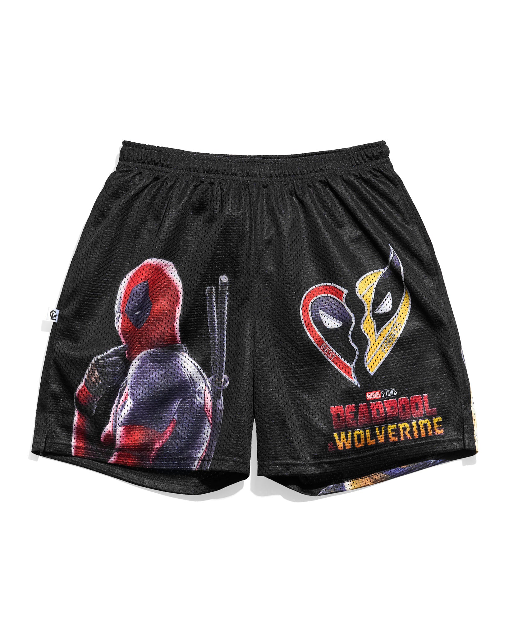 Deadpool & Wolverine Best Friends Retro Shorts