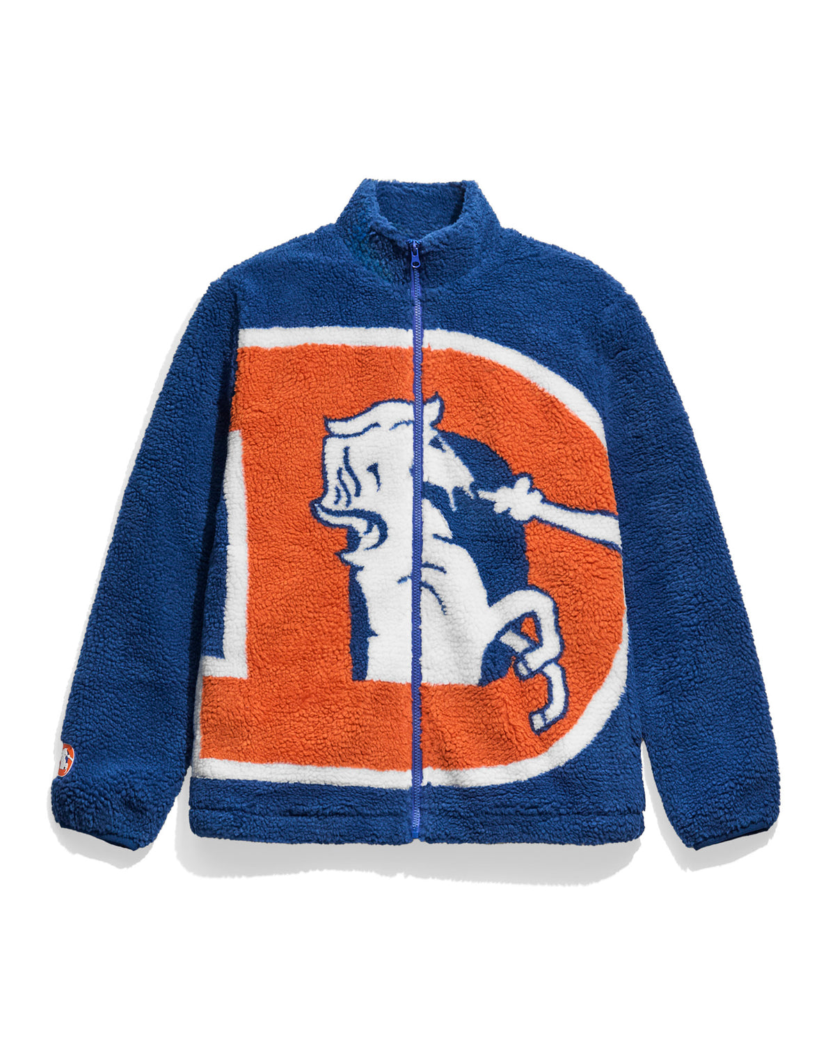 Denver Broncos Classic Big Logo Sherpa Jacket