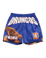 Denver Broncos & The Thing Retro Shorts