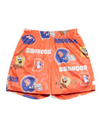 Denver Broncos Classic & SpongeBob SquarePants Retro Shorts