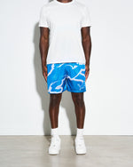 Detroit Lions Big Logo Retro Shorts