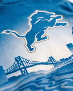 Detroit Lions Landscape Quarter Zip Microfleece Pullover