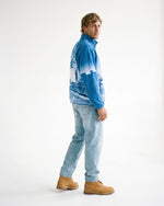 Detroit Lions Landscape Quarter Zip Microfleece Pullover