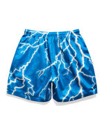 Detroit Lions Lightning Retro Shorts