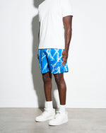 Detroit Lions Lightning Retro Shorts