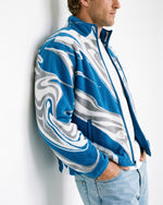 Detroit Lions Marble Full Zip Microfleece