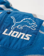 Detroit Lions Marble Full Zip Microfleece