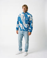 Detroit Lions Marble Full Zip Microfleece