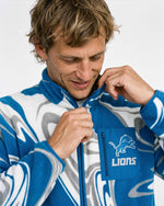 Detroit Lions Marble Full Zip Microfleece