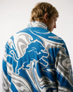 Detroit Lions Marble Full Zip Microfleece