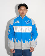 Detroit Lions Premium Racing Jacket