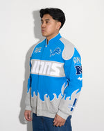 Detroit Lions Premium Racing Jacket