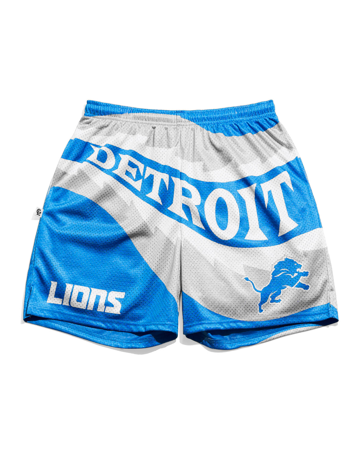 Detroit Lions Saw Blade Retro Shorts