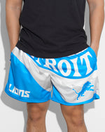 Detroit Lions Saw Blade Retro Shorts
