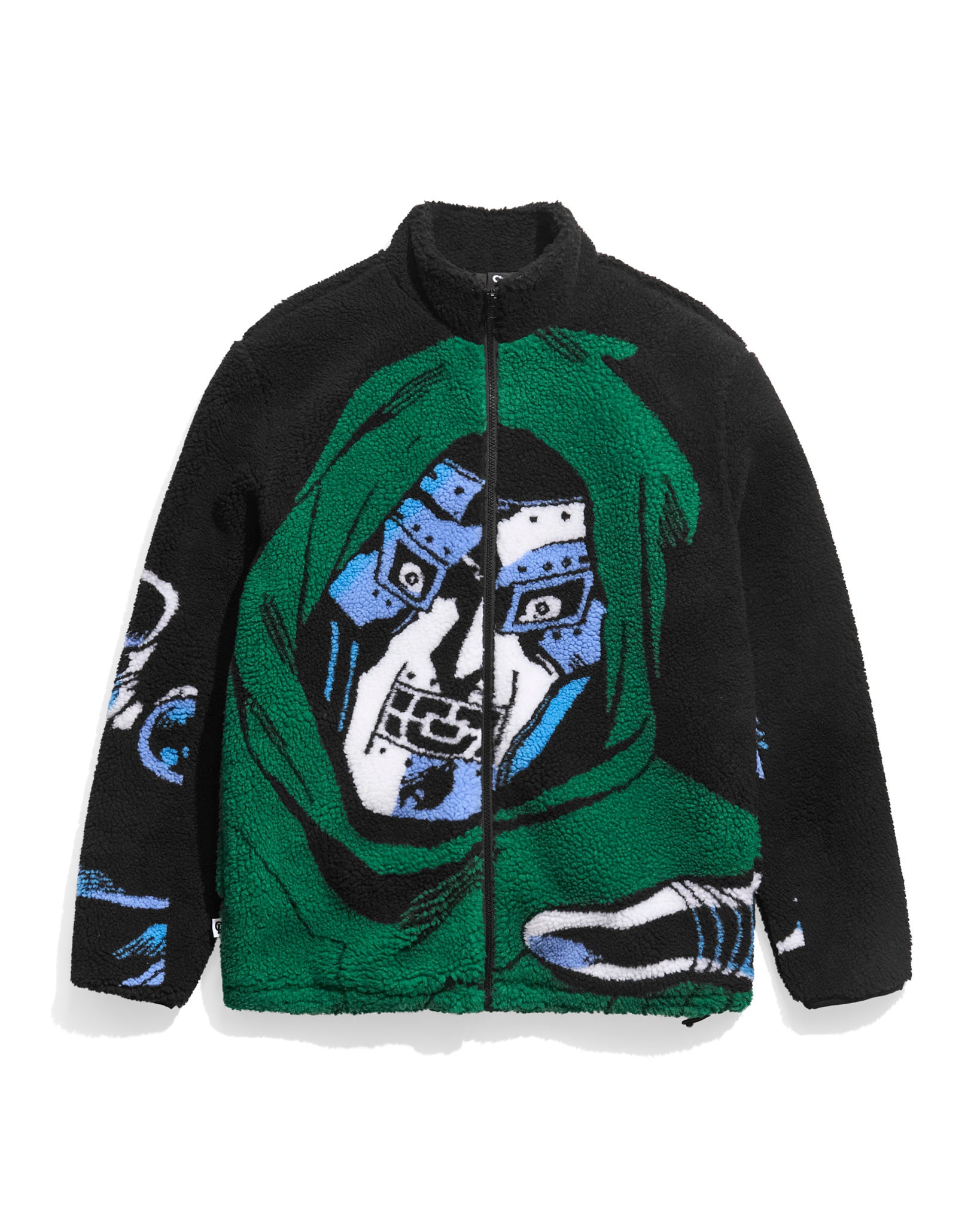 Doctor Doom Big Face Sherpa Jacket