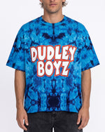 Dudley Boyz Blue Tie Dye T-Shirt