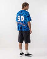 Dudley Boyz Blue Tie Dye T-Shirt