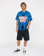 Dudley Boyz Blue Tie Dye T-Shirt