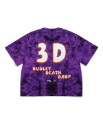 Dudley Boyz Purple Tie Dye T-Shirt