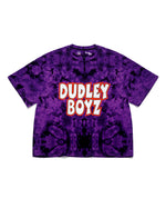Dudley Boyz Purple Tie Dye T-Shirt