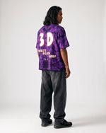 Dudley Boyz Purple Tie Dye T-Shirt
