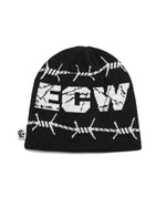 ECW Barbed Wire Black Woven Beanie