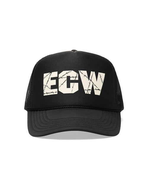 ECW Black Trucker Hat