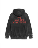 ECW OG Logo Washed Black Hoodie
