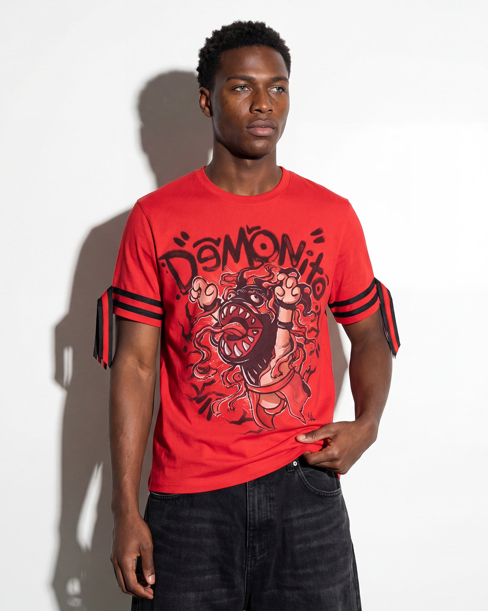 Demonito Puppet Finn Balor Demonito T-Shirt – Chalk Line Apparel