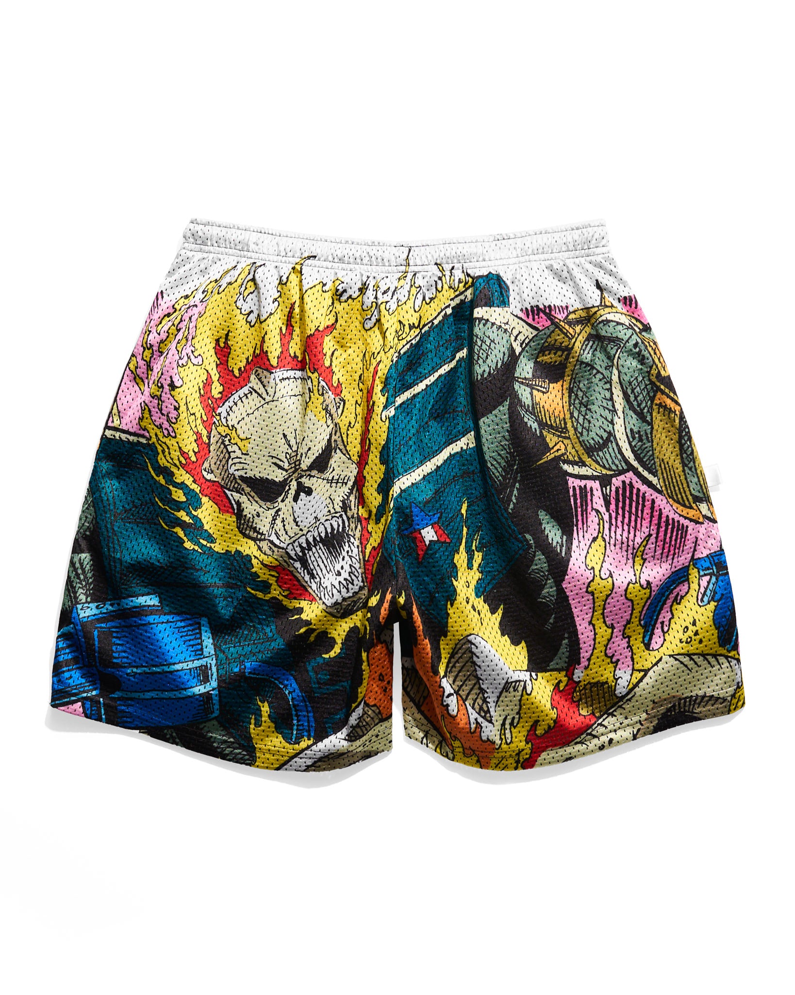 Ghost Rider Retro Shorts