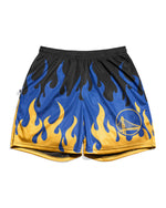 Golden State Warriors Flame Shorts