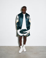 Green Bay Packers Big Logo Retro Shorts
