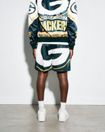 Green Bay Packers Big Logo Retro Shorts