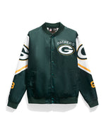 Green Bay Packers Fanimation Satin Jacket