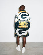 Green Bay Packers Fanimation Satin Jacket