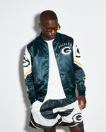 Green Bay Packers Fanimation Satin Jacket