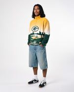 Green Bay Packers Landscape Quarter Zip Microfleece Pullover