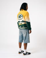 Green Bay Packers Landscape Quarter Zip Microfleece Pullover